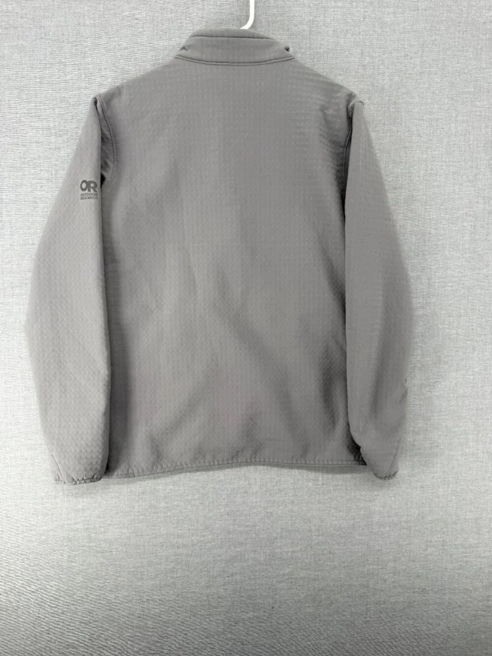 Outdoor Research Grid Fleece Full Zip Soft Shell Jacket Mens L Hiking OR322264